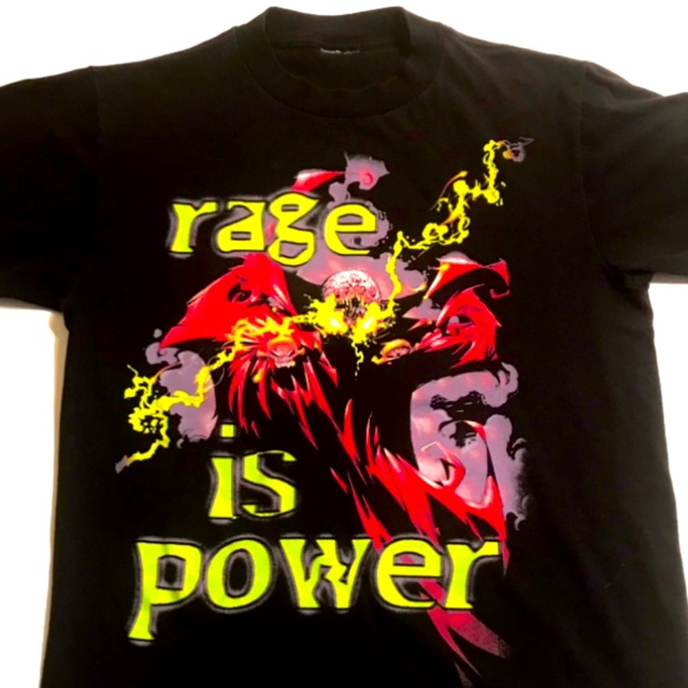 🔥 '97 SPAWN - Original - Non Reprint **LAST AVAILABLE ANYWHERE** Thick Cotton T - Picture 11 of 14